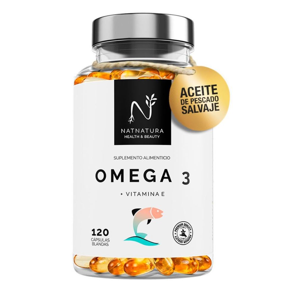 Suplemento de Omega 3 con vitamina E