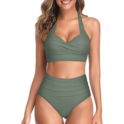 Retro High-Waisted Bikini