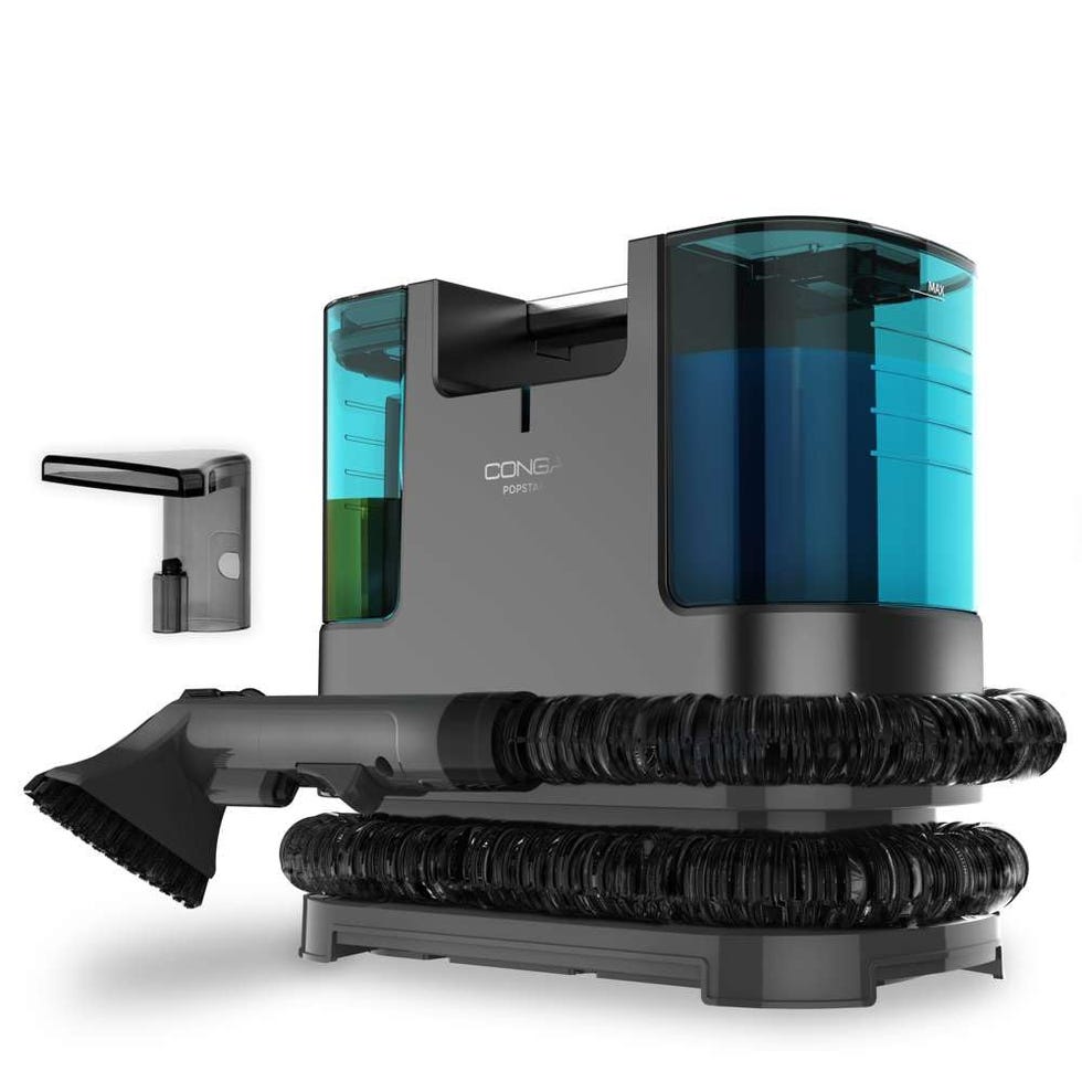 Cecotec Aspirador de Tapicerías Conga Popstar 3000 CarpetClean L, 400 W, 2 Depósitos -1 de Agua Limpia y 1 de Sucia, Pulverizador de Agua, Radio de acción 6 m, Longitud de la Manguera 1,2 m
