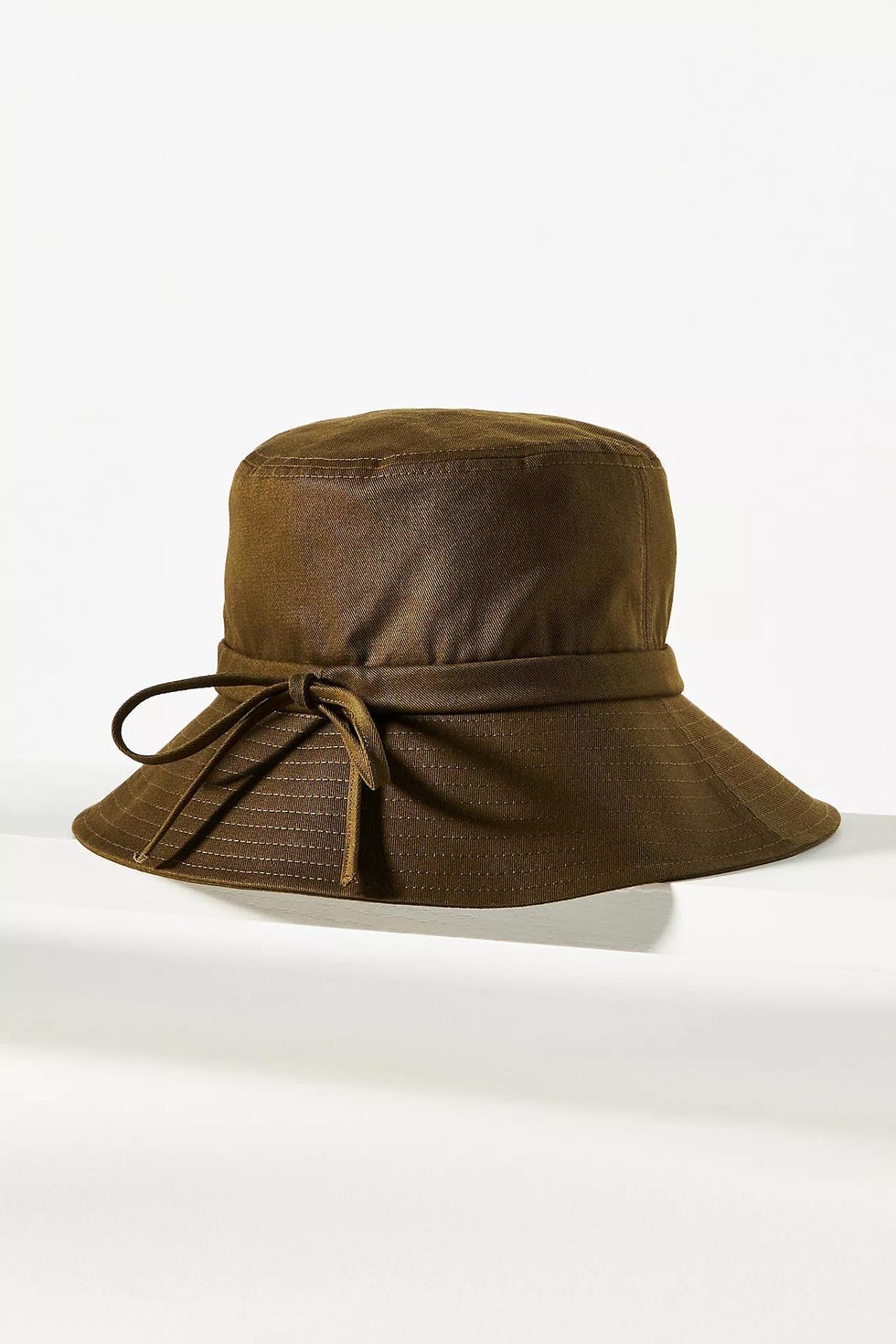 Bow-Detail Cotton Bucket Hat