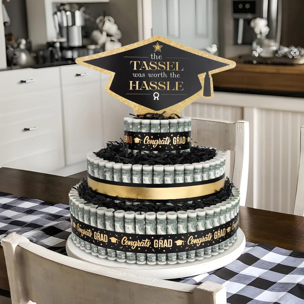 Graduation Money Cake 