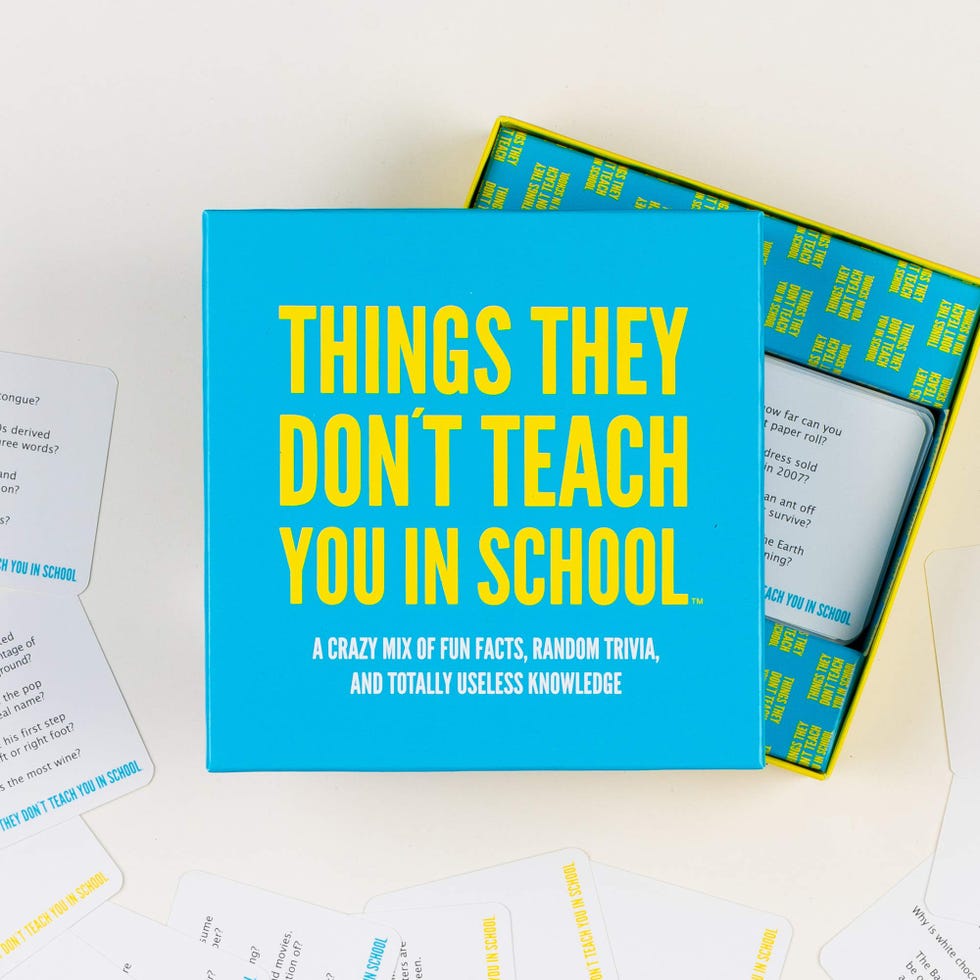 Things They Don't Teach You in School Trivia Game 