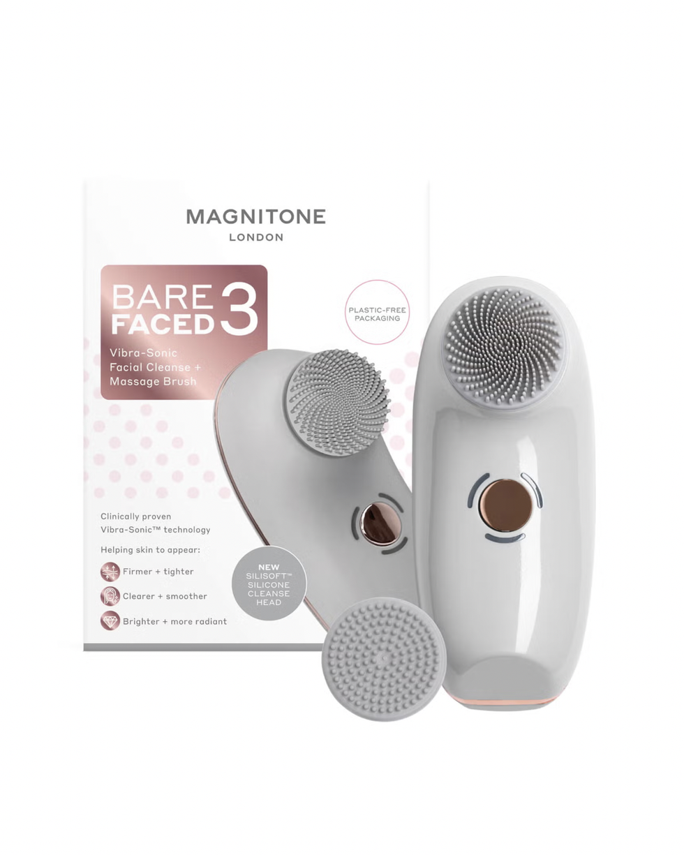 BareFaced 3 Vibra-Sonic Cleanse and Massage Brush