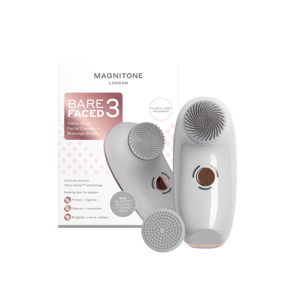 BareFaced 3 Vibra-Sonic Cleanse and Massage Brush