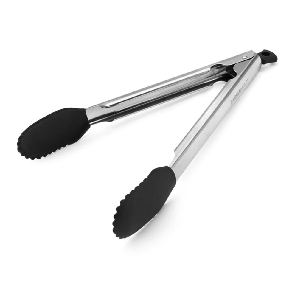 Farberware 11-inch Silicone Tip Locking Tongs