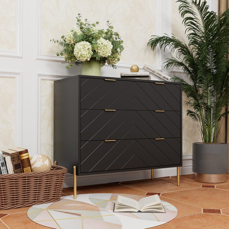 Gosa 3-Drawer Dresser