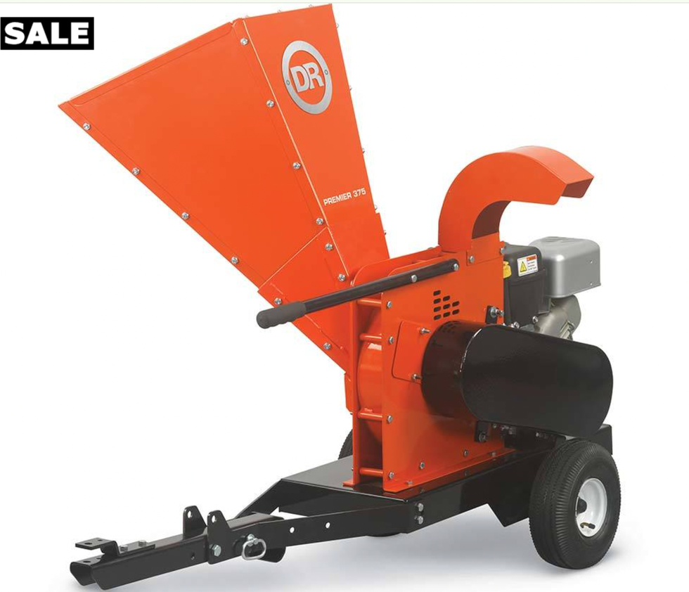Self-Feeding Wood Chipper