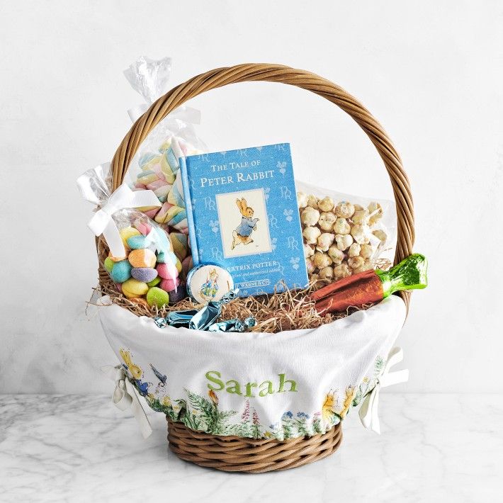 Premade easter baskets for hot sale girls