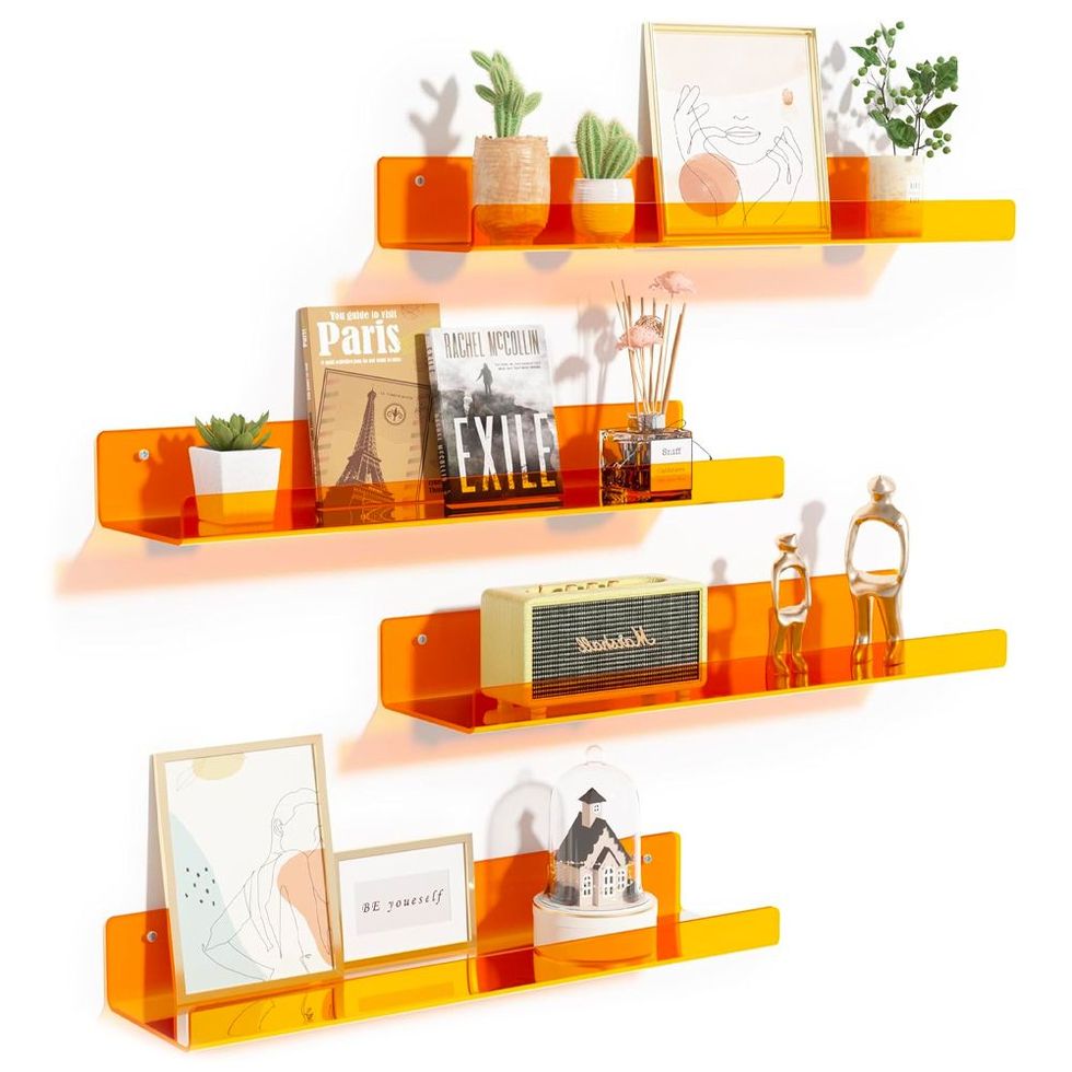 Acrylic Shelves for Wall Storage