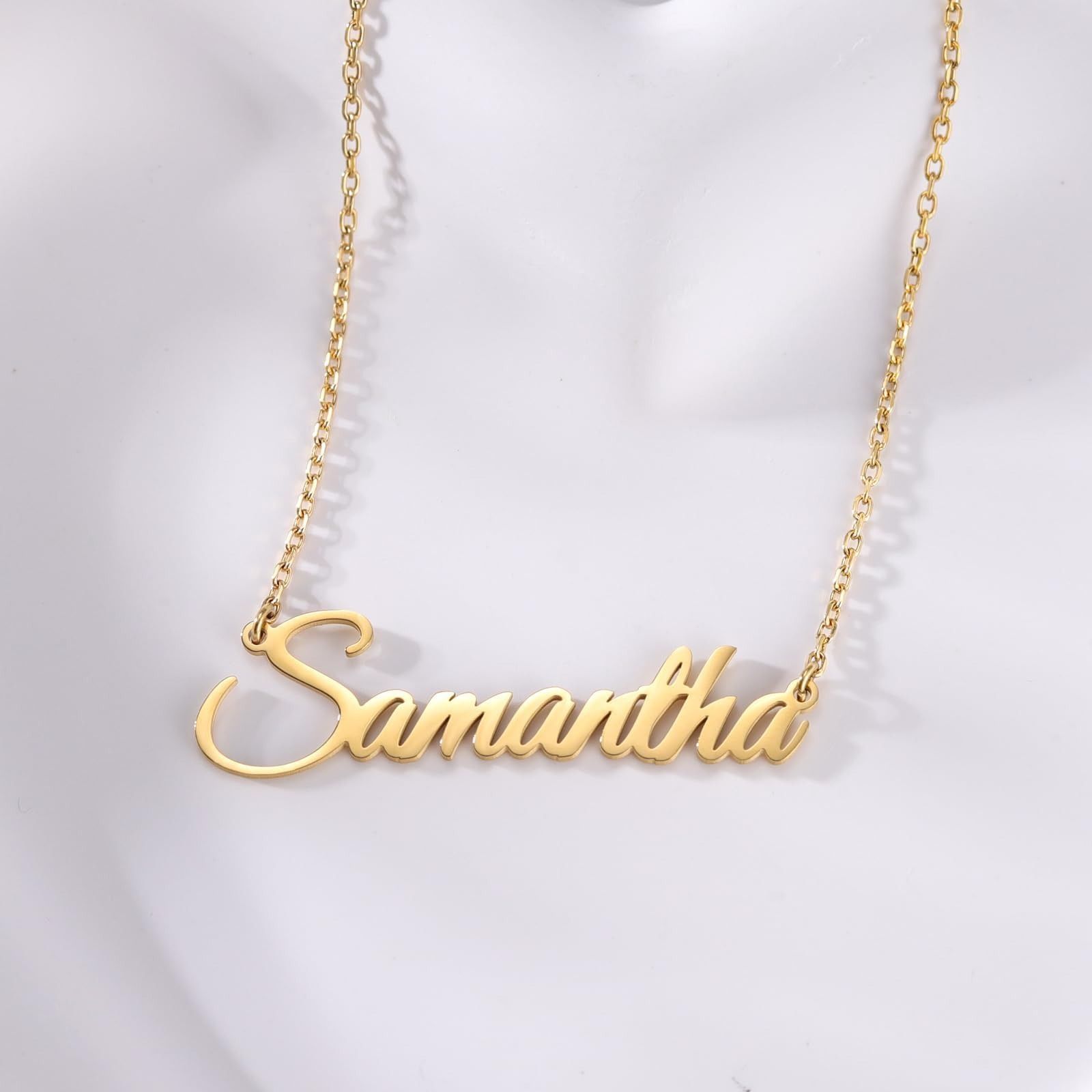 Personalized name charms hot sale for necklaces