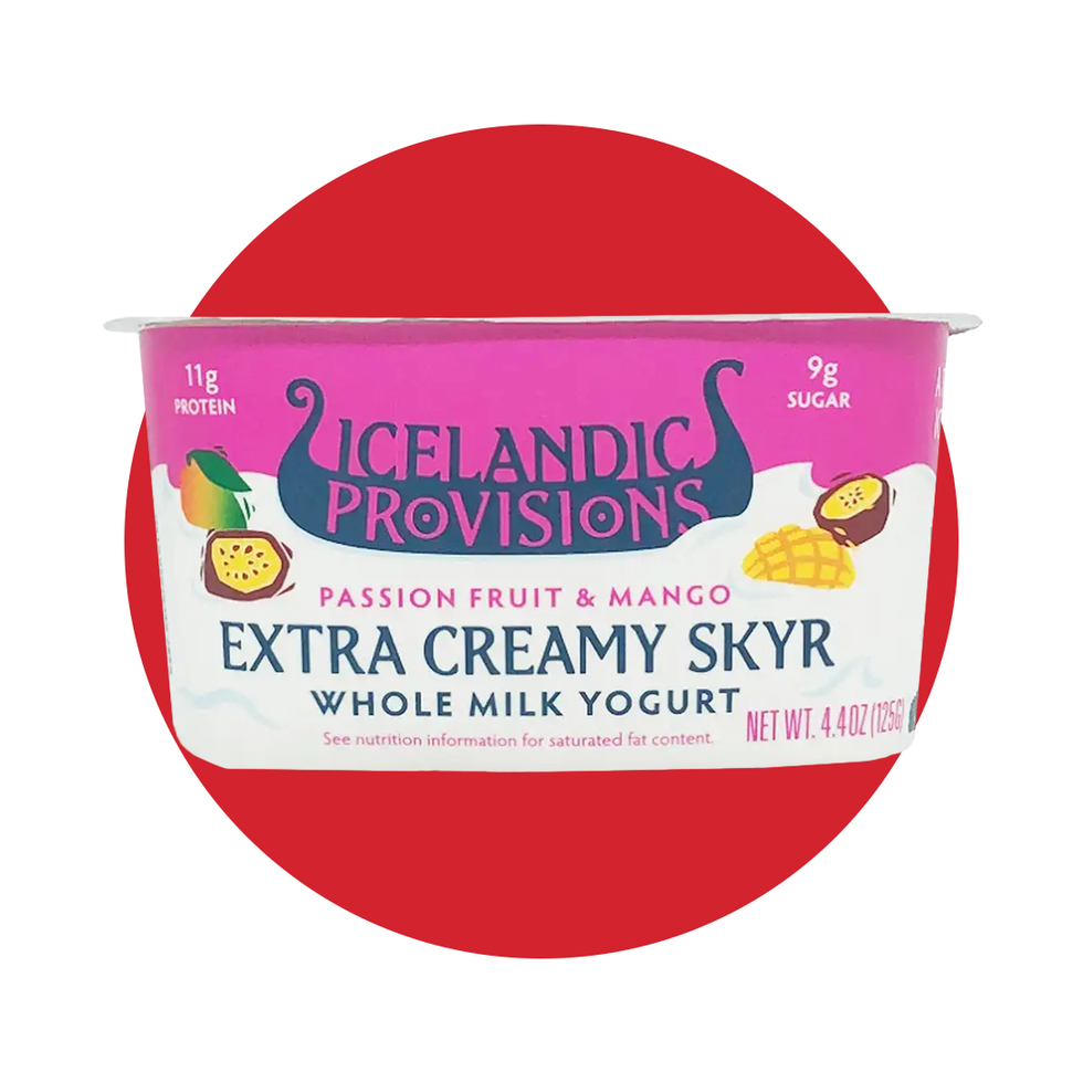 Extra Creamy Skyr Whole Milk Yogurt, Passion Fruit & Mango 