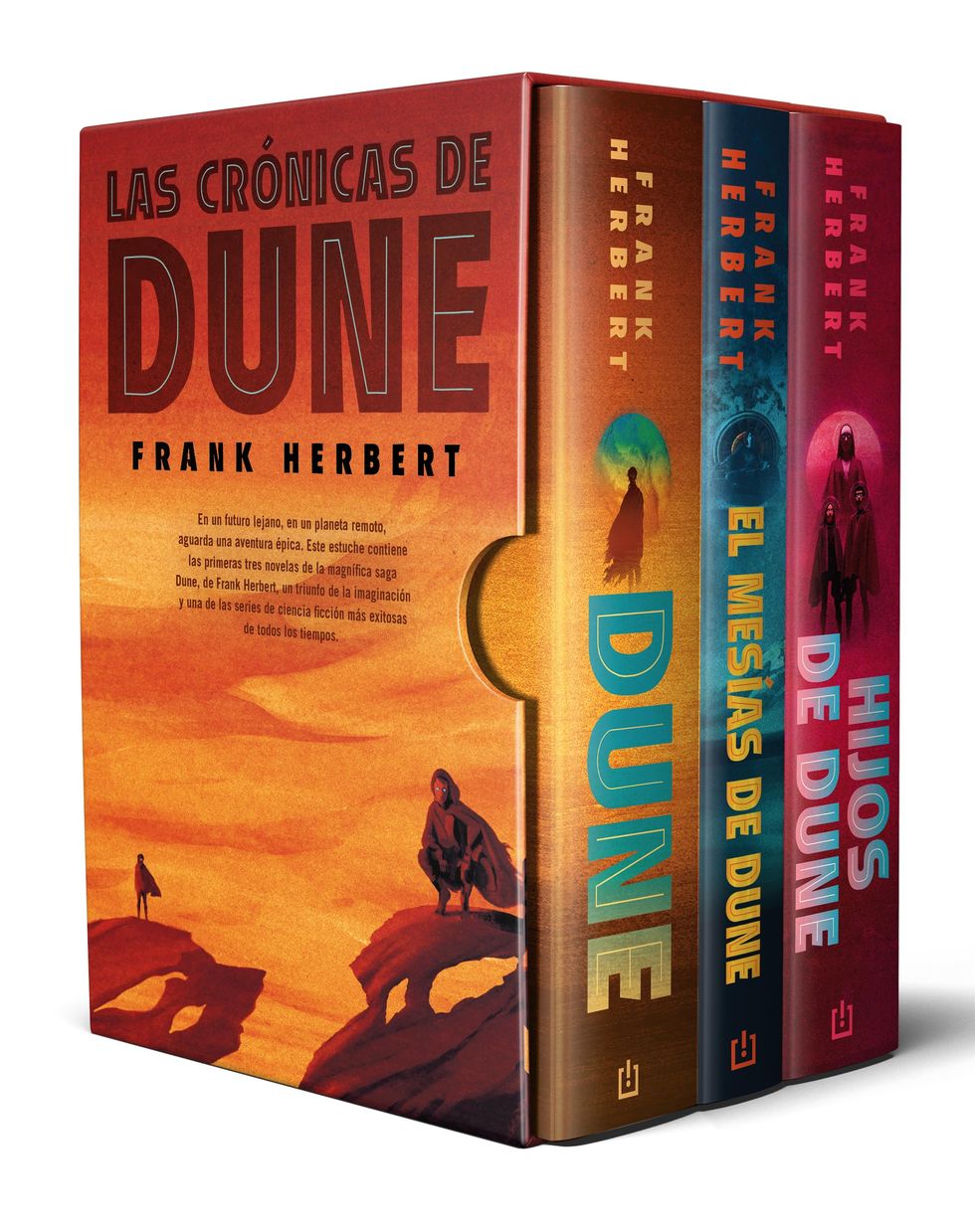 Trilogía Dune (Estuche con: Dune | El mesías de Dune | Hijos de Dune): Dune / El Mesías De Dune / Hijos De Dune/ Dune / Dune Messiah / Children of Dune (Best Seller)