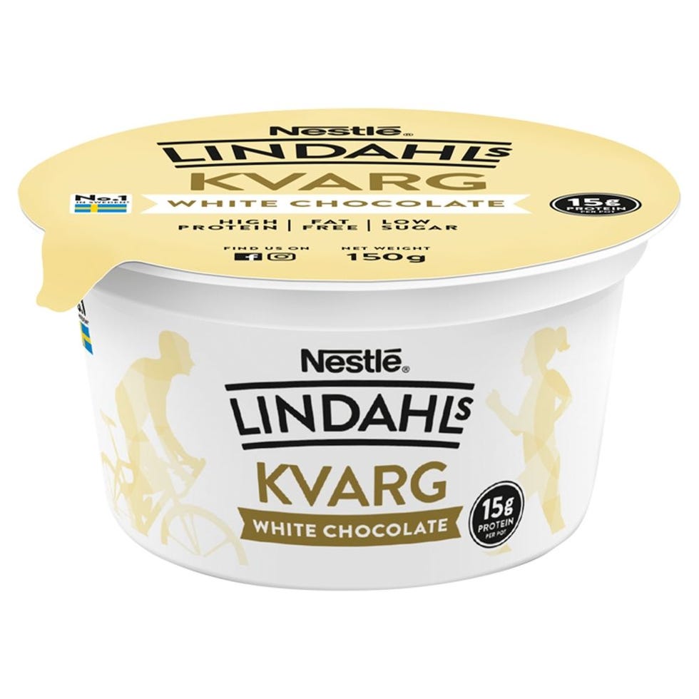 Lindahls Kvarg White Chocolate 150g Pot