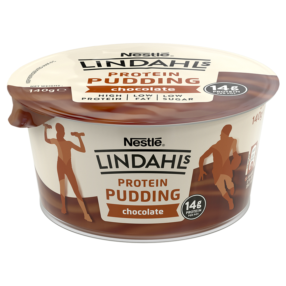 Lindahls Protein Pudding Chocolate 140g Pot