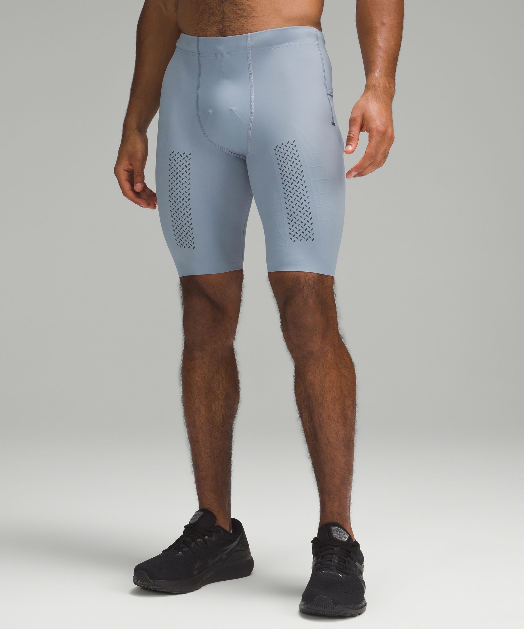 Knee length clearance compression shorts