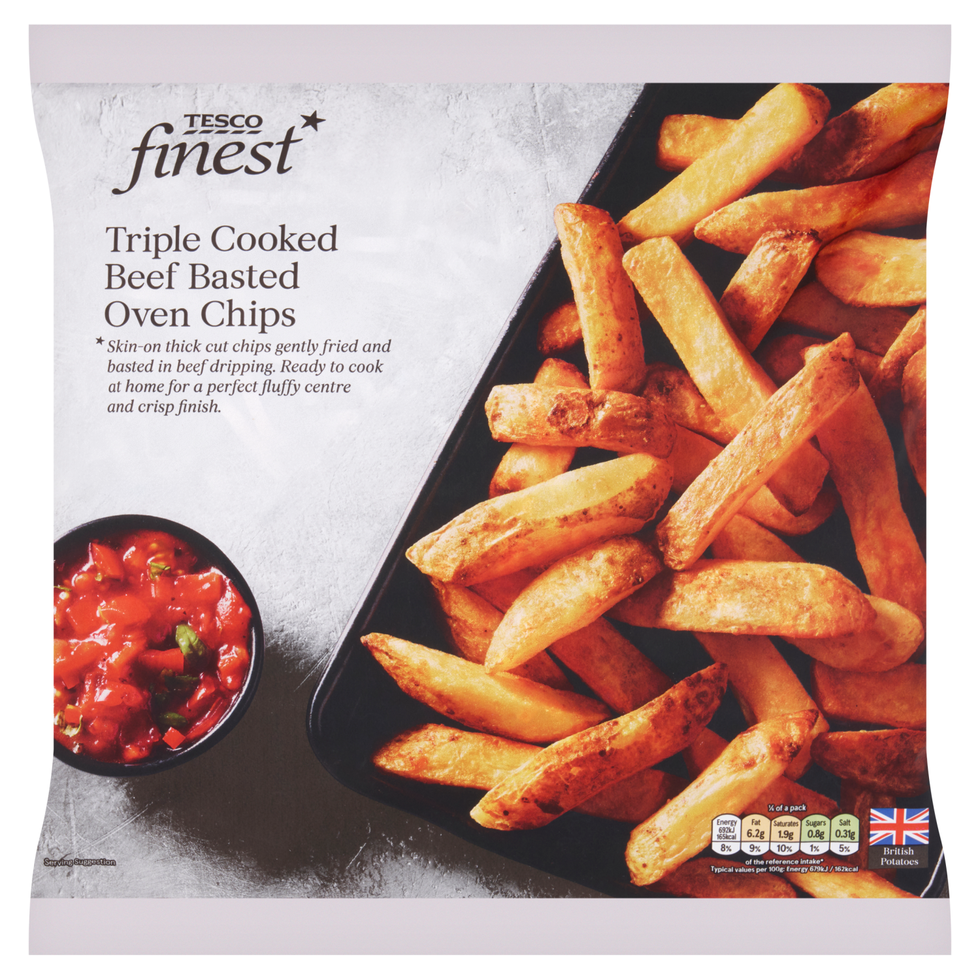 Tesco Finest Triple Cooked Beef Basted Oven Chips 750g