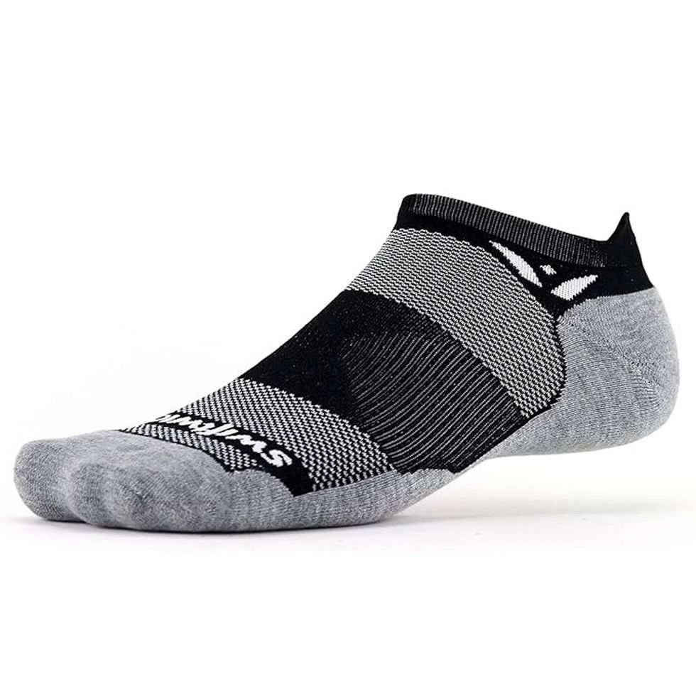 Gray Yoga Rainbow Toe Socks (Adult Medium) 