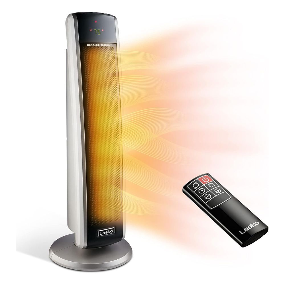 Tower store space heaters