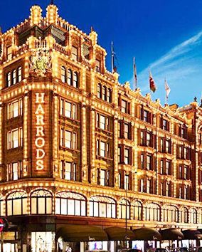Afternoon Tea with a Glass of Champagne for Two at The Harrods Tea Rooms