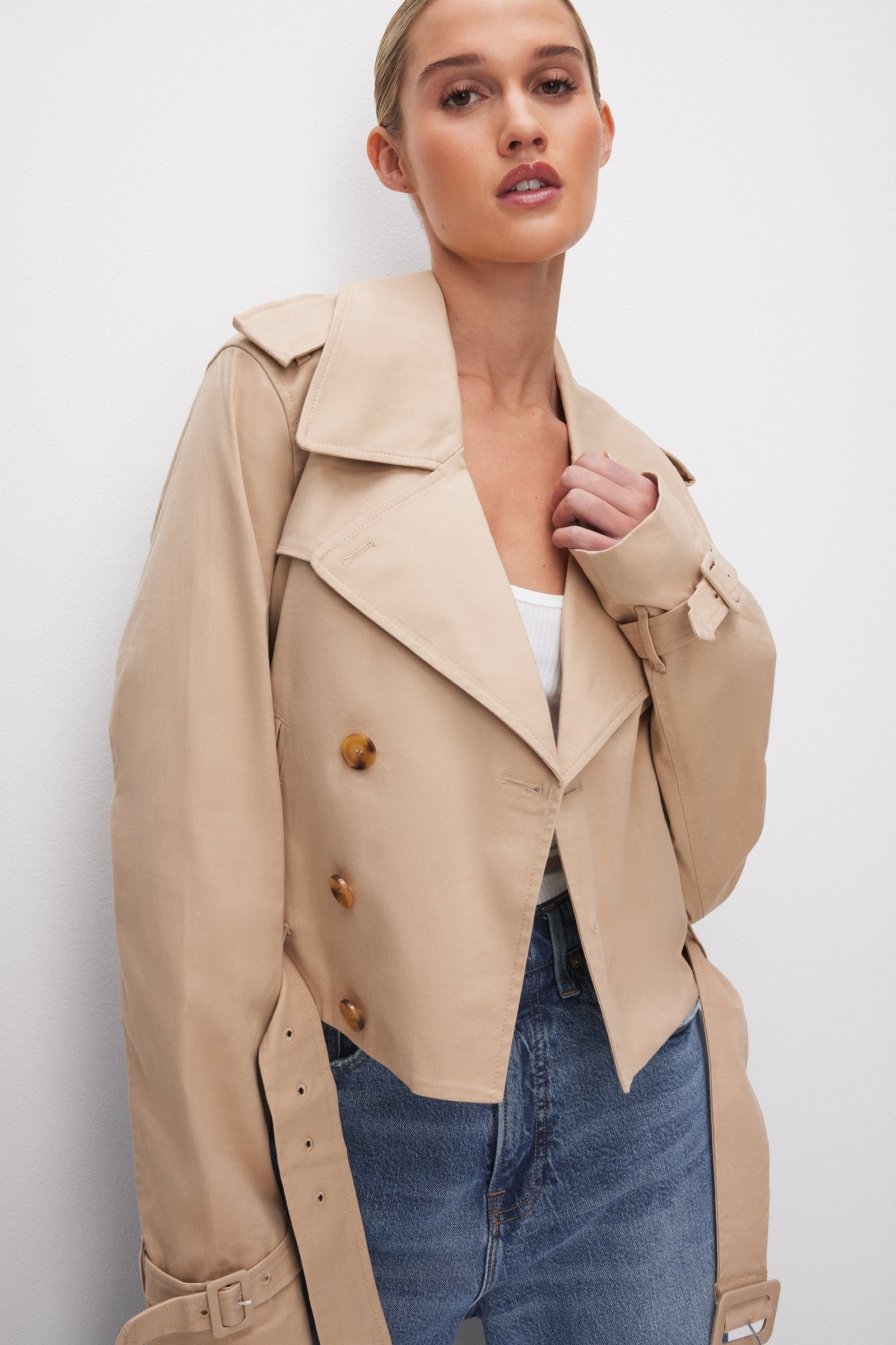 Best short trench clearance coat