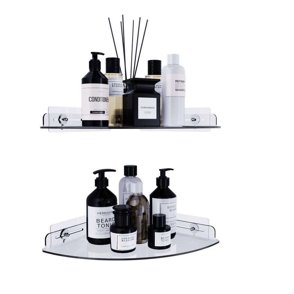 Acrylic Corner Shower Shelves