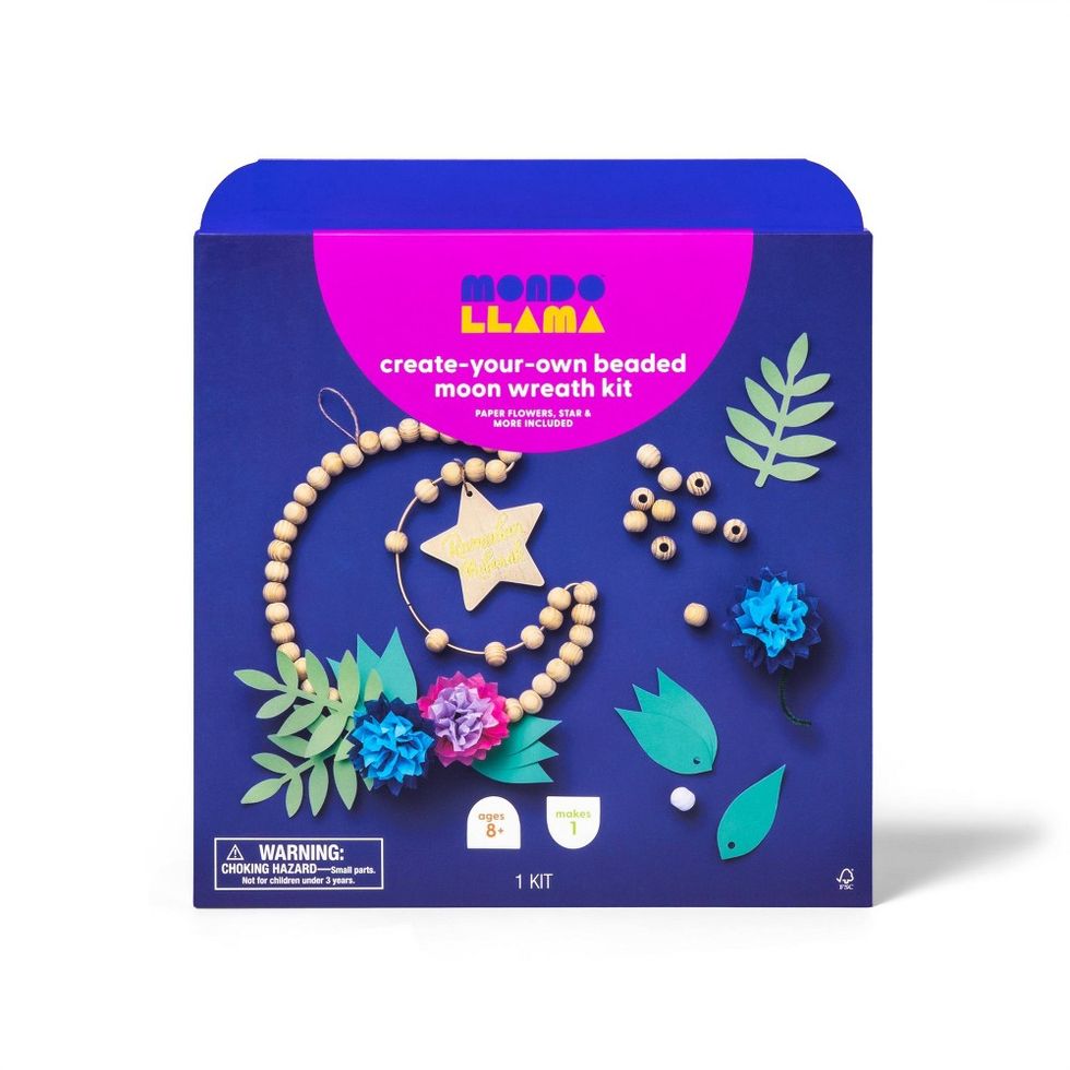 Make your own Ramadan bead moon wreath kit 