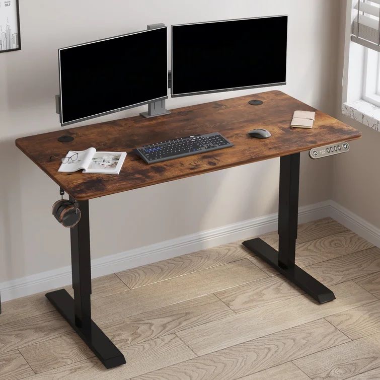 Height Adjustable Rectangular Standing Desk