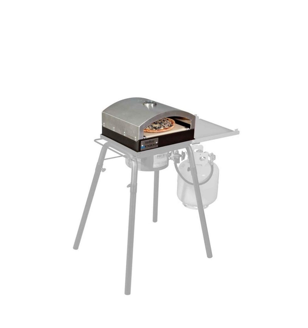 Black/Silver Camp Chef Pizza Oven
