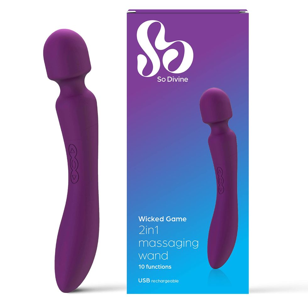 Wicked Game 2-in-1 Doubled Ended Massaging Wand
