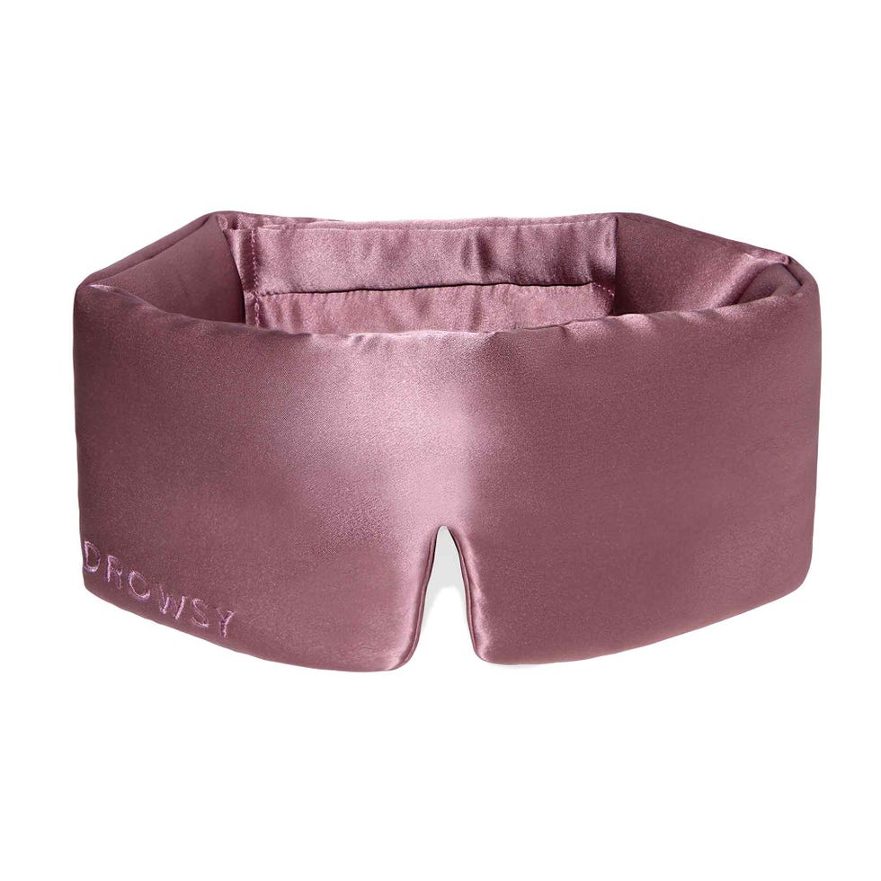 Damask Rose Silk Eye Mask