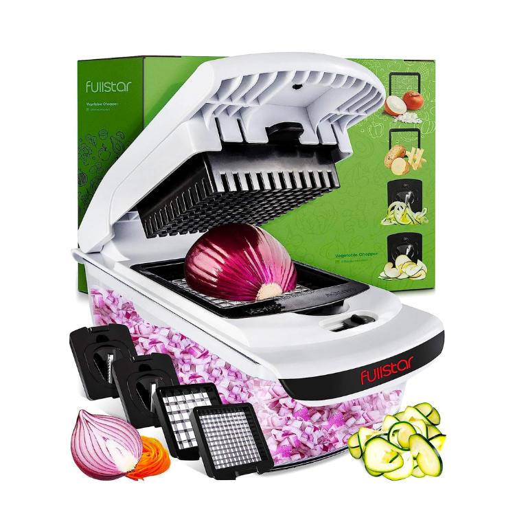 4-in-1 Vegetable Chopper and Spiralizer