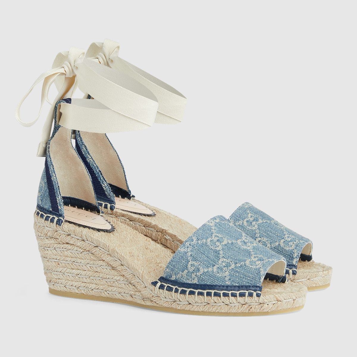 Cork High Wedge Sandals