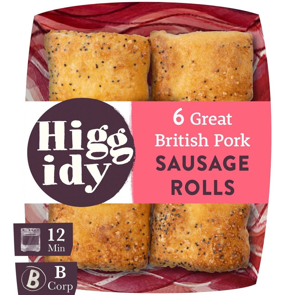 Higgidy 6 pack Great British Sausage Rolls 