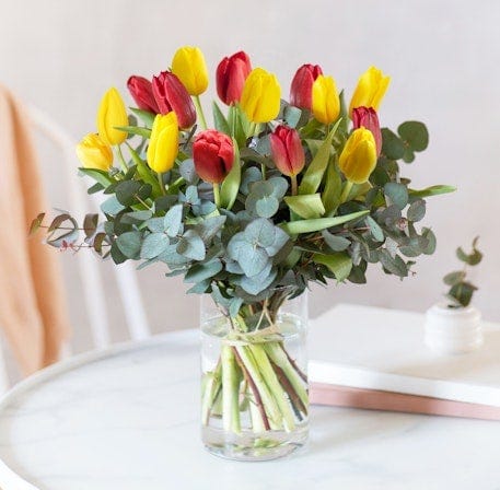 Ramo de tulipanes