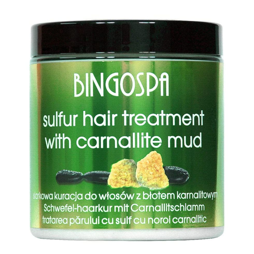 Trattamento per capelli allo zolfo con fango carnallite 250 g