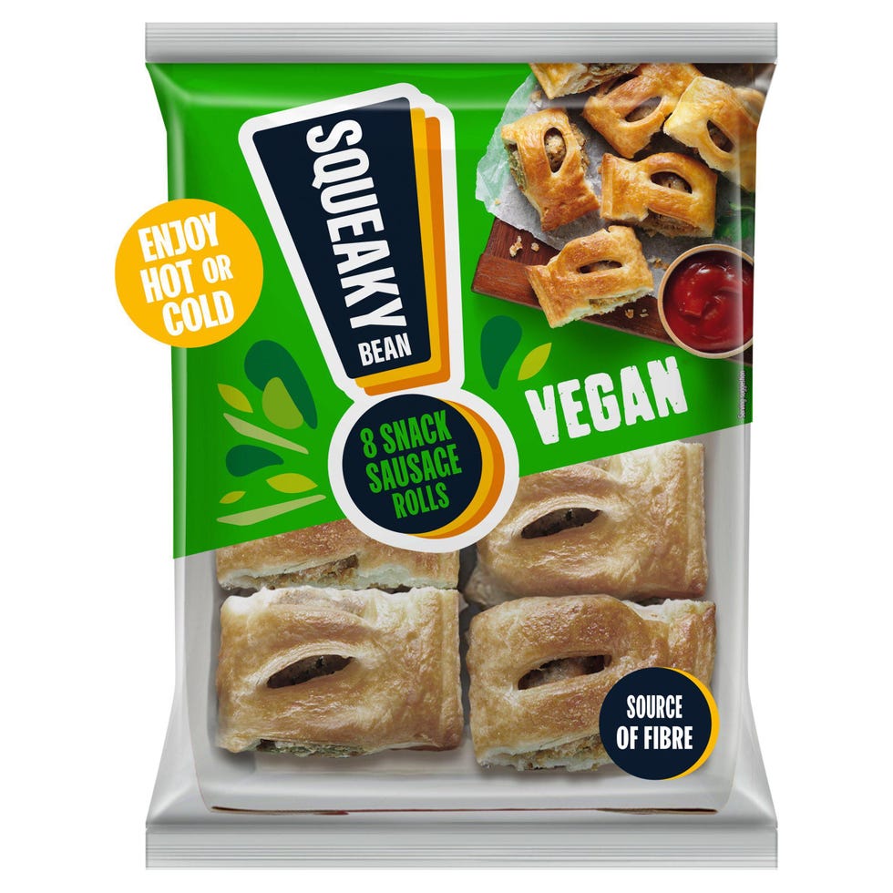 Squeaky Bean Snack Sausage Rolls 8x20g 