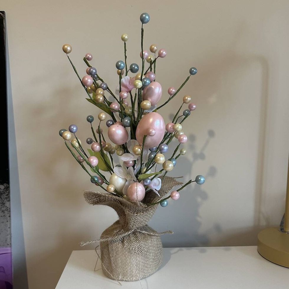 Light Up Artificial Easter Egg Tree