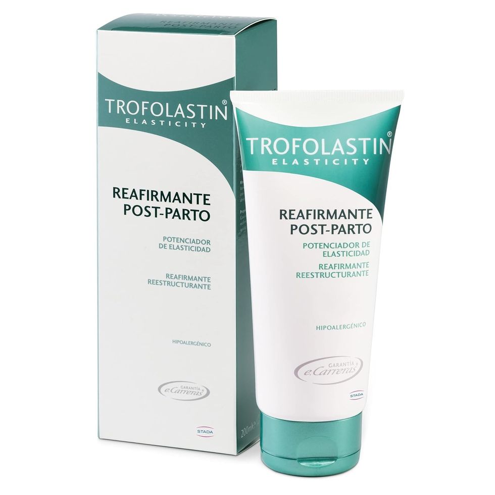 Trofolastin - Crema Reafirmante Post Parto - Reafirmante, reestructurante y combate la flacidez - Embarazo - 200ml