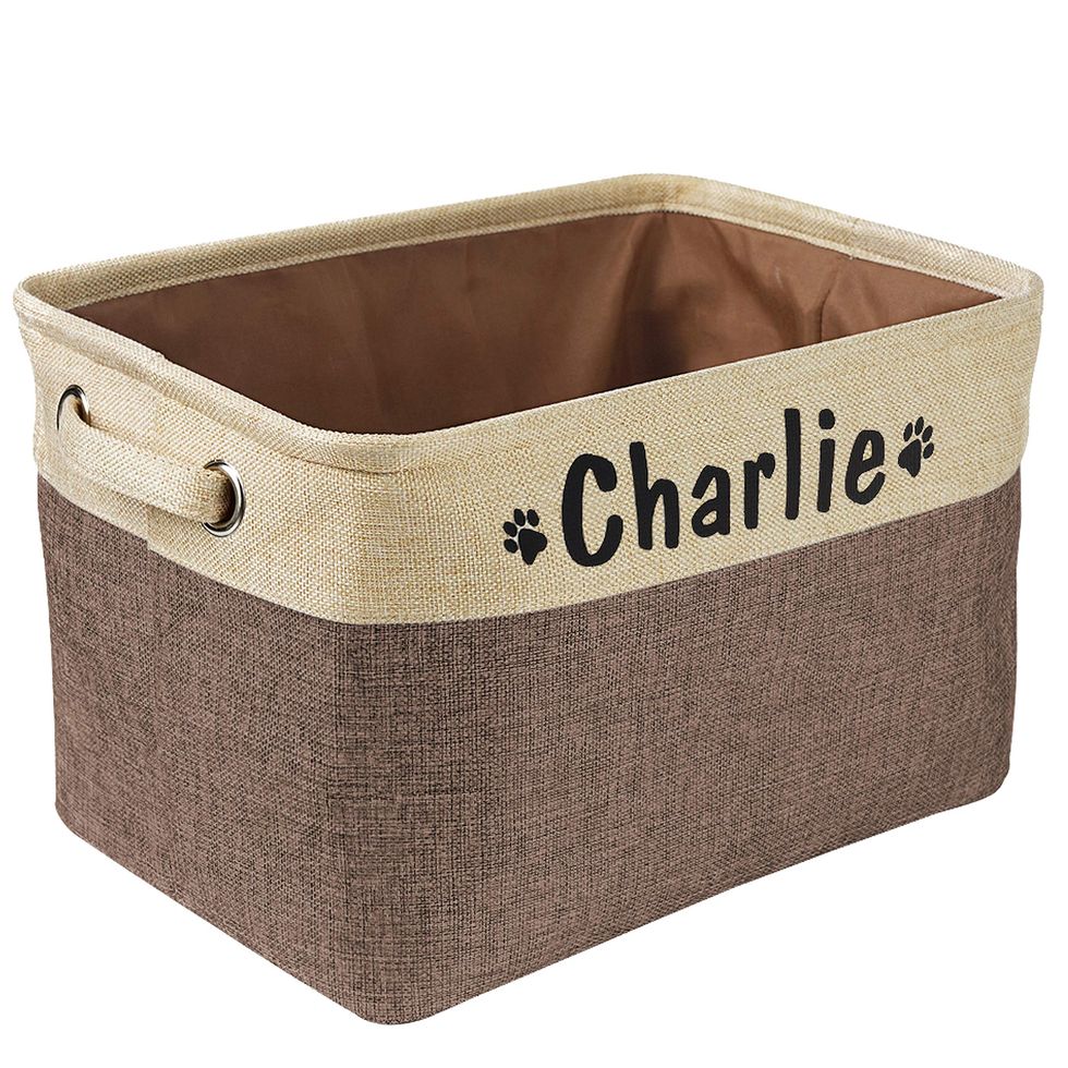 Personalized Collapsible Toy Basket