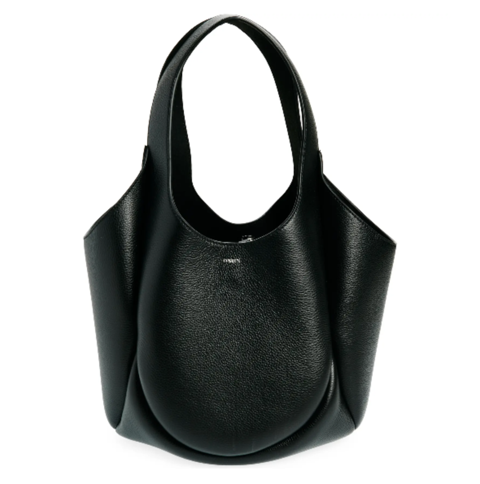 Swipe Leather Bucket Bag