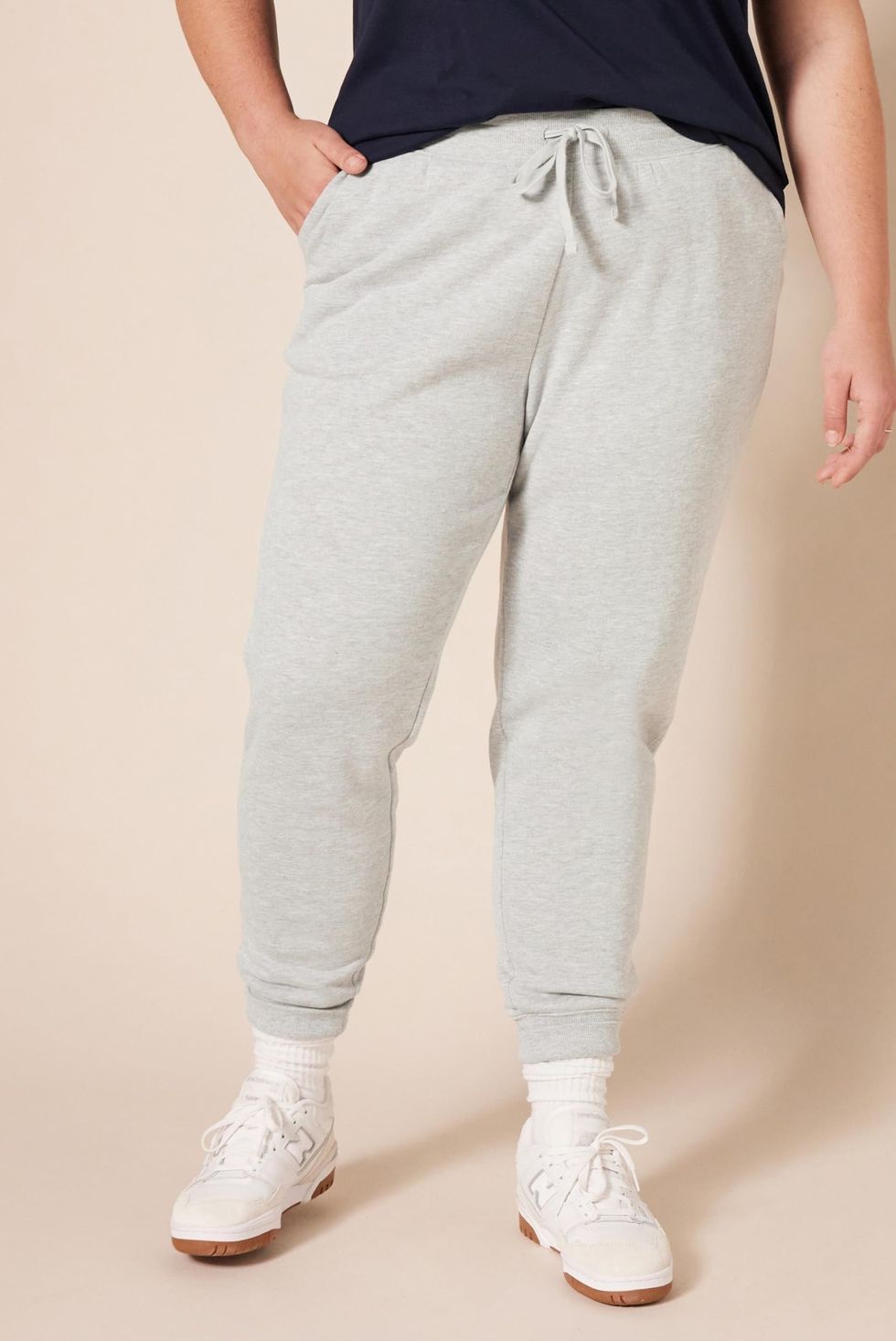 Buy Wassery Womens Wide Leg Yoga Pants with Pockets, High Waist Adjustable  Joggers Loose Lounge Sweatpants, Light Gray, Small at