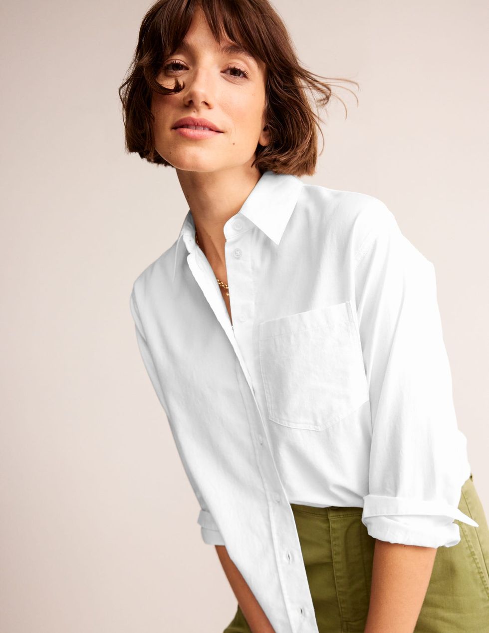 Connie Relaxed Cotton Shirt 