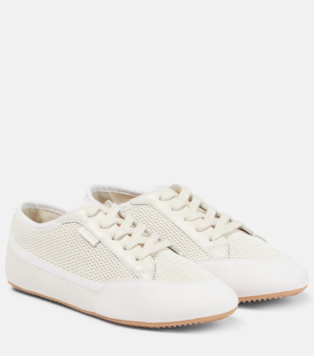 Expensive white store shoes