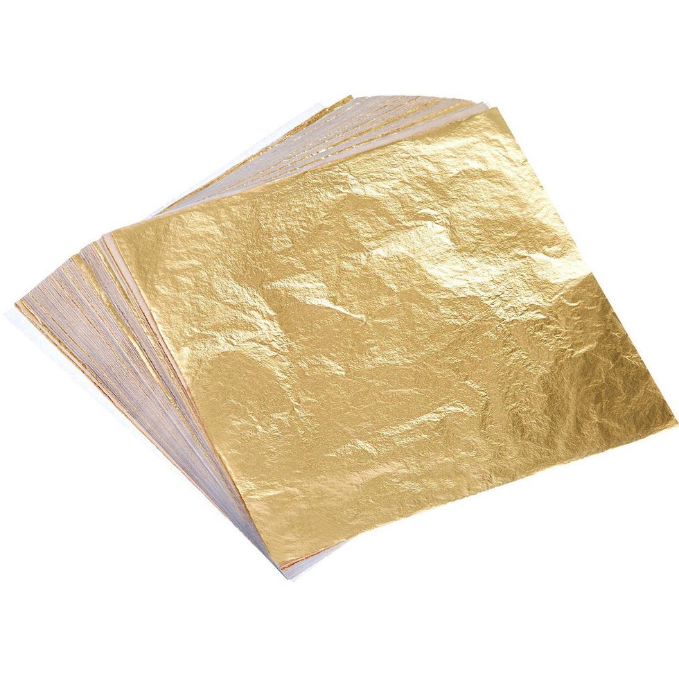 100 hojas pan de oro