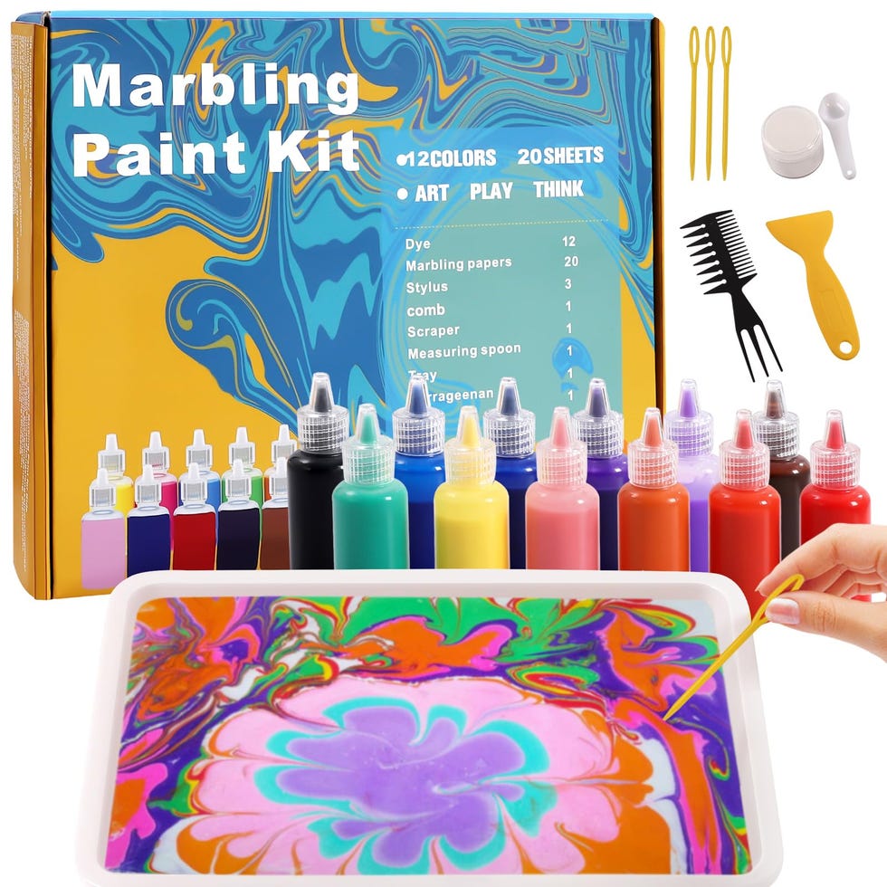 Pintura efecto mármol
