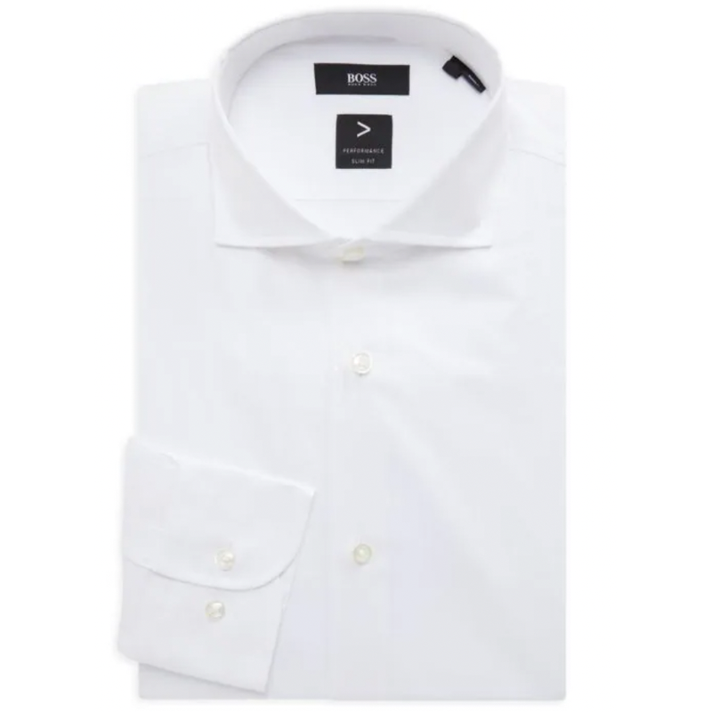 Hank Slim Fit Performance Dress Shirt