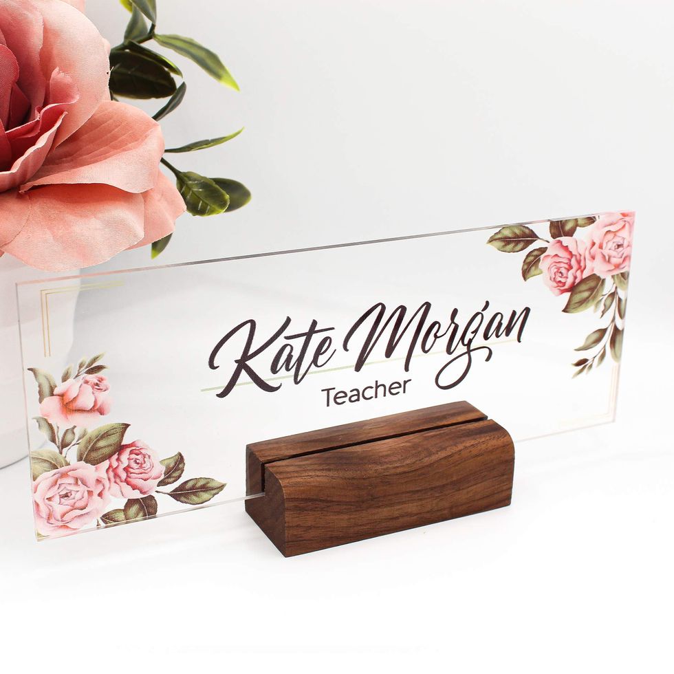 Personalized Desk Name Plate Plaque