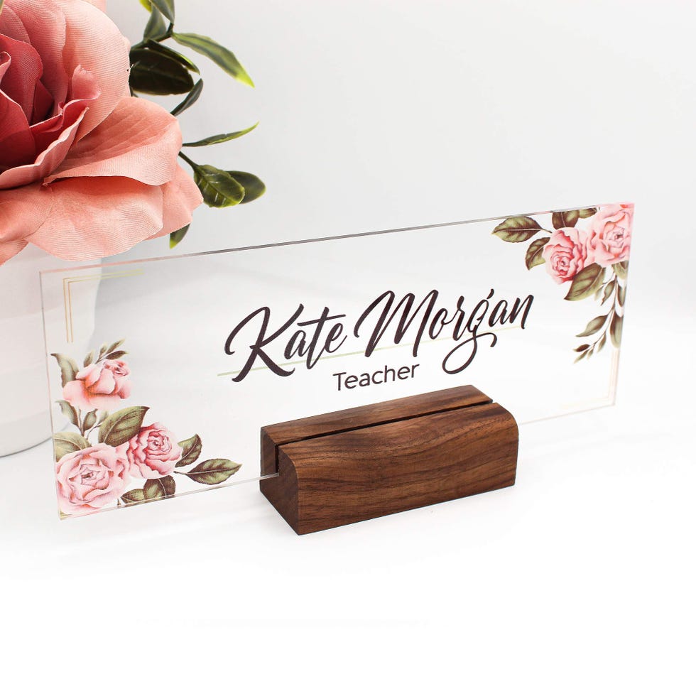 Personalized Desk Name Plate Plaque