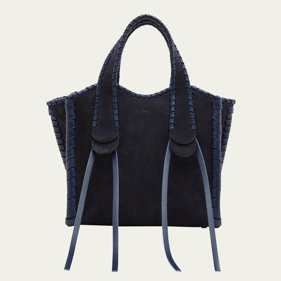 Monty Small Suede Tote Bag