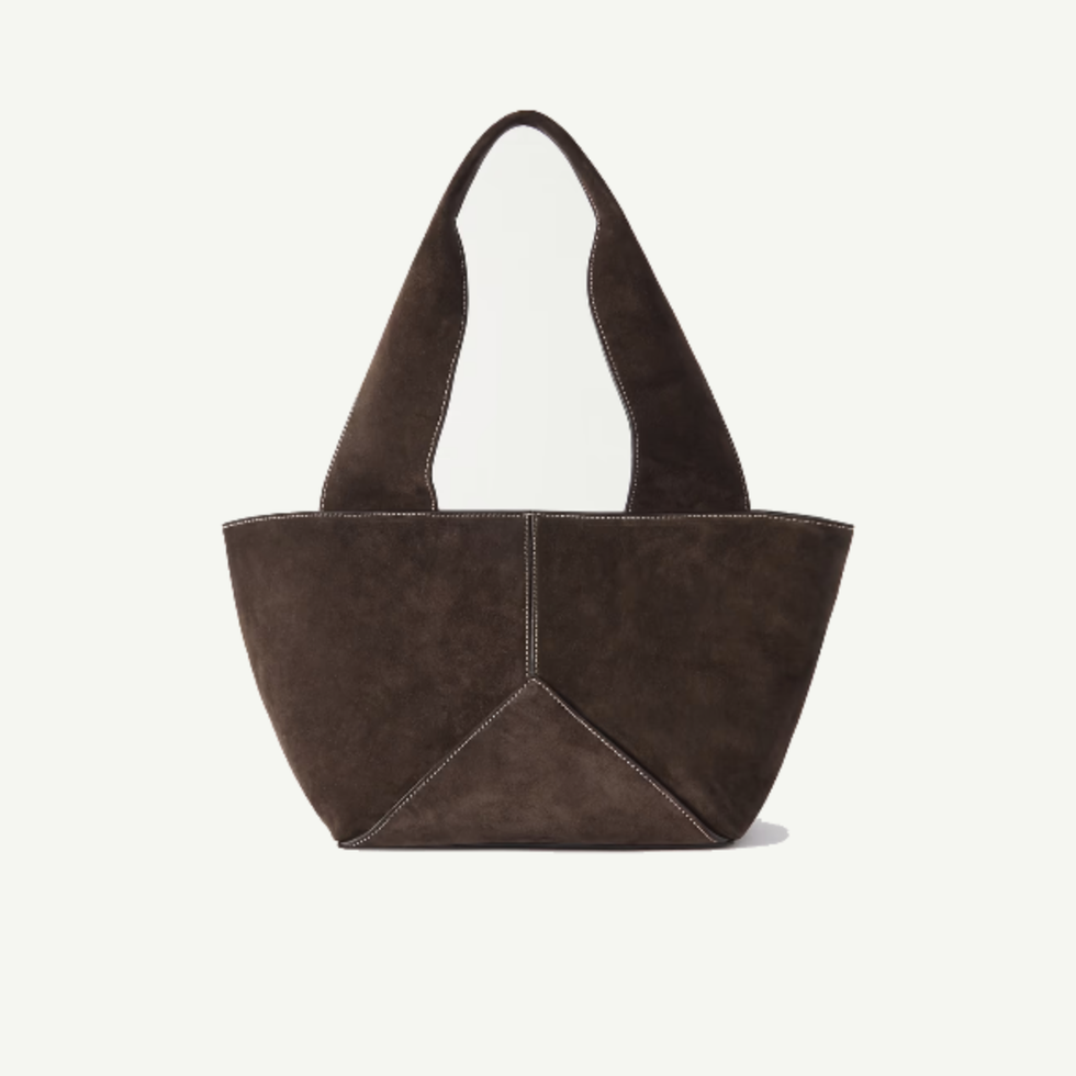 Market Small Suede Tote